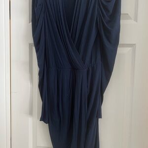 Ted Baker Deep Blue Long Sleeve Dress